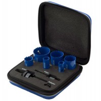 PDP GT10010 P5-HSS 9 Pcs Plumbers Holesaw Kit £41.99